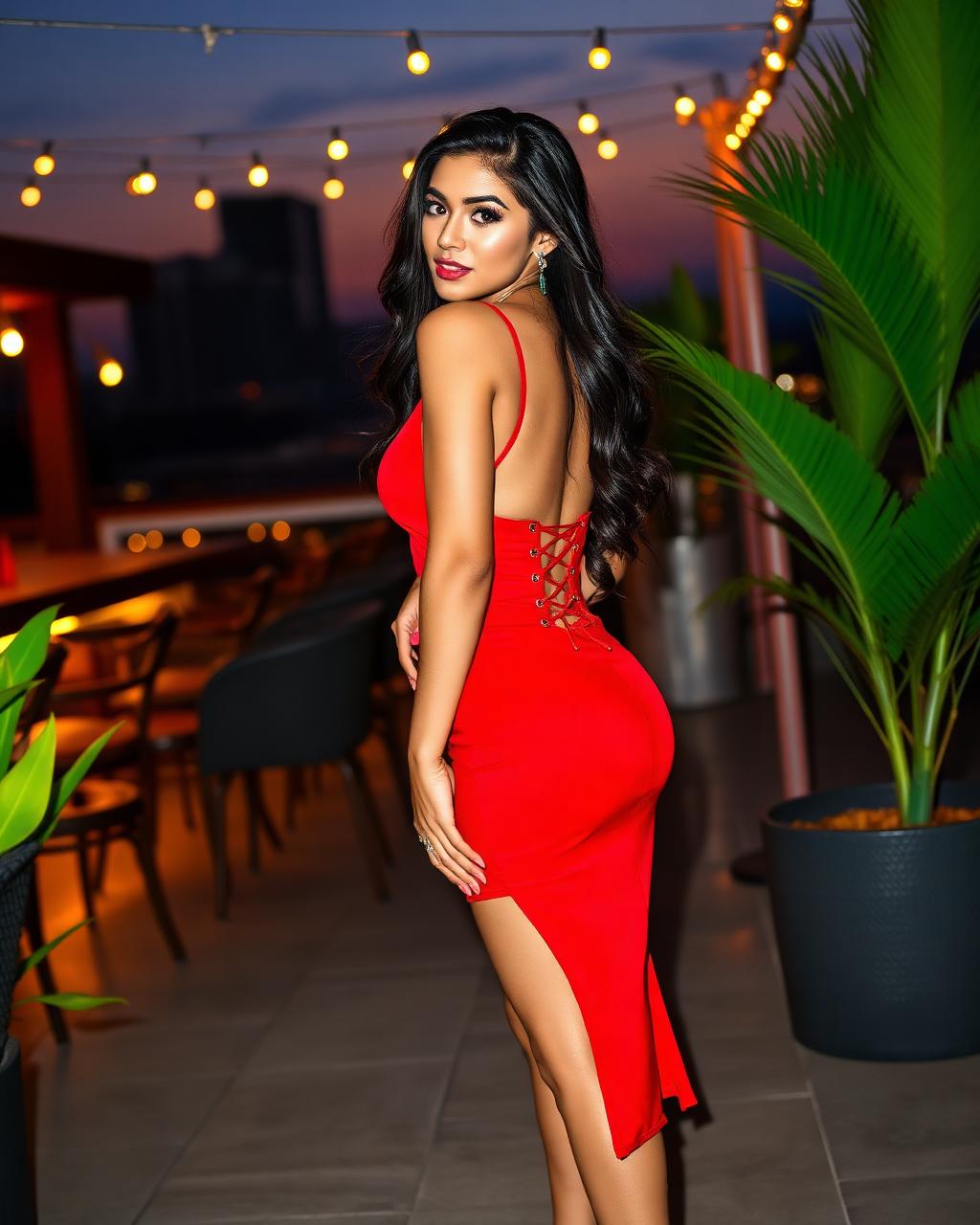 Vestido Rojo Pasión